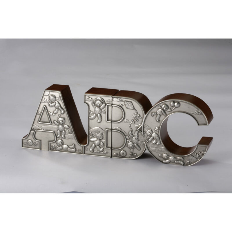 Royal Selangor Teddy Bears "ABC" bokstøtte