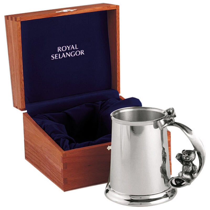 Royal Selangor Teddy Bears "Swing" barnekrus i boks - Bilde 3