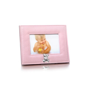 Haugrud  Fotoramme rosa med bamsemotiv