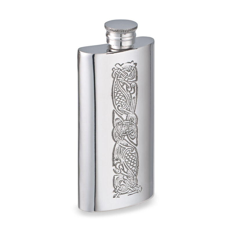 Pinder Lommelerke i tinn smal med motiv Celtic 12cm