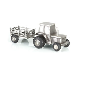 Haugrud Sparebøsse Traktor m/henger